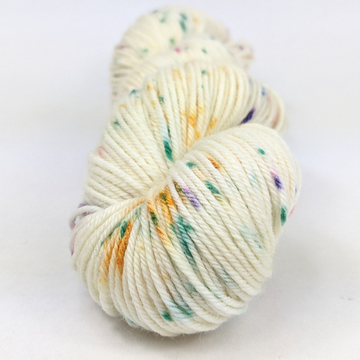 Knitcircus Yarns: Over the Rainbow 100g Speckled Handpaint skein, Divine, ready to ship yarn