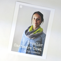 Pattern - 3 Color Cashmere Cowl, by Joji Locatelli, ready to ship