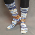 Knitcircus Yarns: Hundred Acre Wood Modernist Matching Socks Set, dyed to order yarn