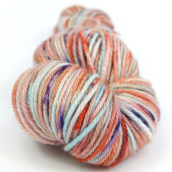 Knitcircus Yarns: Paria River Canyon 100g Speckled Handpaint skein, Divine, ready to ship yarn
