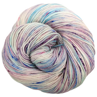 Knitcircus Yarns: Island of Misfit Toys 100g Speckled Handpaint skein, Trampoline, ready to ship yarn