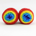 Knitcircus Yarns: Love Is Love Panoramic Gradient Matching Socks Set (small), Opulence, ready to ship yarn