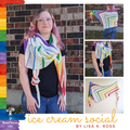 Ice Cream Social Yarn Pack, pattern not included, ready to ship