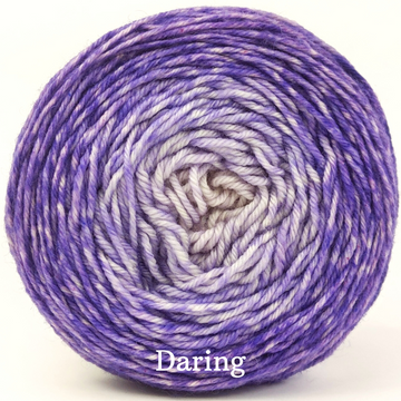 Knitcircus Yarns: Violets Are Purple Chromatic Gradient, various bases and sizes, ready to ship - SALE - SECONDS