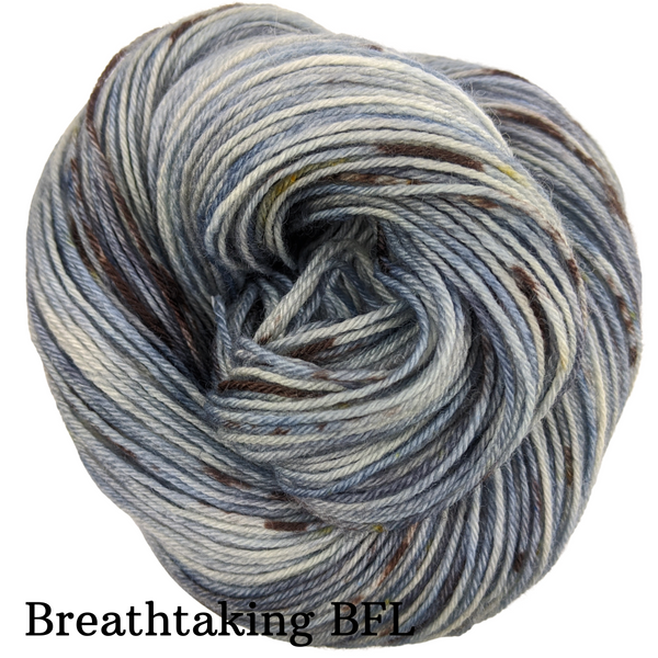 Knitcircus Yarns: The Beacons Are Lit Speckled Handpaint Skeins, dyed to order yarn