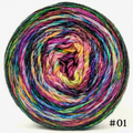 Knitcircus Yarns: Paint the Town 100g Modernist, Breathtaking BFL, choose your cake, ready to ship yarn