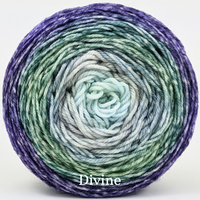 Knitcircus Yarns: Thanks for Noticing Me Panoramic Gradient, dyed to order yarn