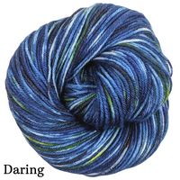 Knitcircus Yarns: We're Wolves Speckled Handpaint Skeins, dyed to order yarn