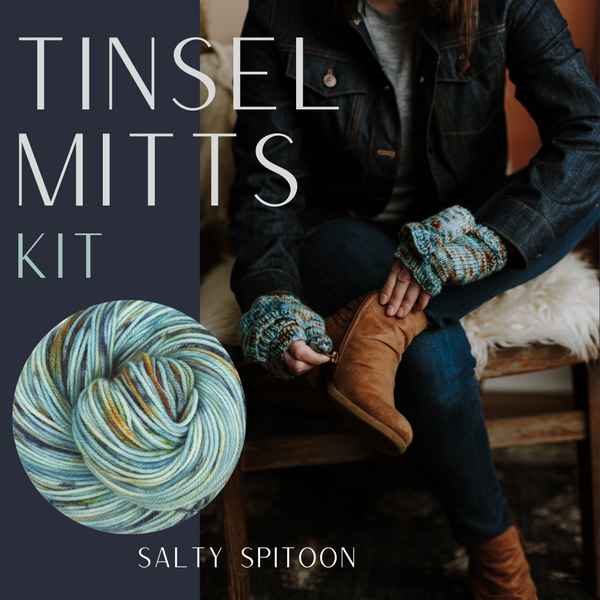 Tinsel Mitts Kit, dyed to order