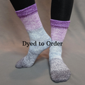 Knitcircus Yarns: Joie de Vivre Panoramic Gradient Matching Socks Set, dyed to order yarn