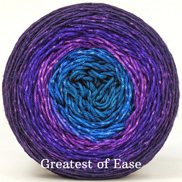 Knitcircus Yarns: The Knit Sky Panoramic Gradient, dyed to order yarn