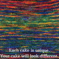 Knitcircus Yarns: Renegade Unicorn 100g Abstract, Breathtaking BFL, choose your cake, ready to ship yarn