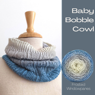 Baby Bobble Cowl Yarn Pack, pattern not included, dyed to order