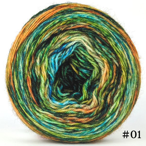 Knitcircus Yarns: Get Knit Done 100g Modernist, Breathtaking BFL, choose your cake, ready to ship yarn