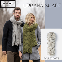 Urbana Scarf Yarn Pack, pattern not included, ready to ship
