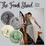 The Frank Shawl Yarn Pack, pattern not included, ready to ship