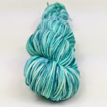 Knitcircus Yarns: Poolside 100g Speckled Handpaint skein, Greatest of Ease, ready to ship yarn