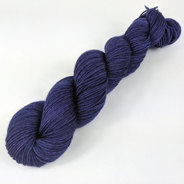 Knitcircus Yarns: Midnight Moon 100g Kettle-Dyed Semi-Solid skein, Divine, ready to ship yarn