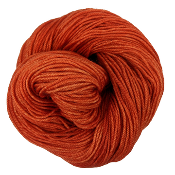 Knitcircus Yarns: Rhymes With Orange 100g Kettle-Dyed Semi-Solid skein, Divine, ready to ship yarn