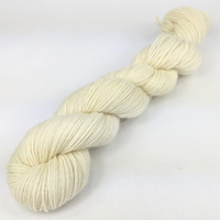 Knitcircus Yarns: Creamy Sheep 50g Kettle-Dyed Semi-Solid skein, Breathtaking BFL, ready to ship yarn