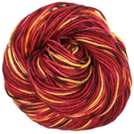 Knitcircus Yarns: Flameo Hotman 100g Speckled Handpaint skein, Divine, ready to ship yarn