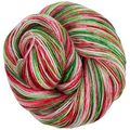 Knitcircus Yarns: Naughty or Nice 100g Speckled Handpaint skein, Spectacular, ready to ship yarn