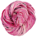 Knitcircus Yarns: Tickled Pink 100g Speckled Handpaint skein, Divine, ready to ship yarn