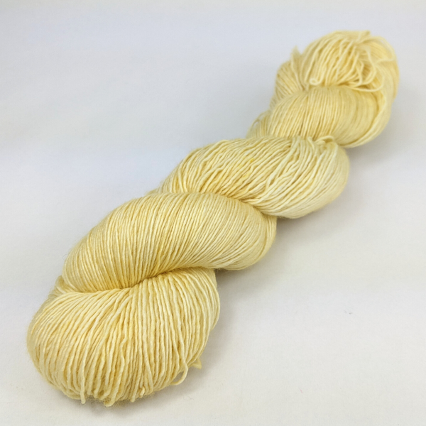 Knitcircus Yarns: Ducklings On Parade 100g Kettle-Dyed Semi-Solid skein, Spectacular, ready to ship yarn