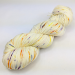 Knitcircus Yarns: Busy Bee 100g Speckled Handpaint skein, Trampoline, ready to ship yarn
