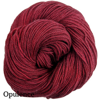 Knitcircus Yarns: Cranberry Sauce Kettle-Dyed Semi-Solid skeins, dyed to order yarn