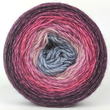 Knitcircus Yarns: Paris is Always a Good Idea 100g Panoramic Gradient, Breathtaking BFL, ready to ship yarn - SALE