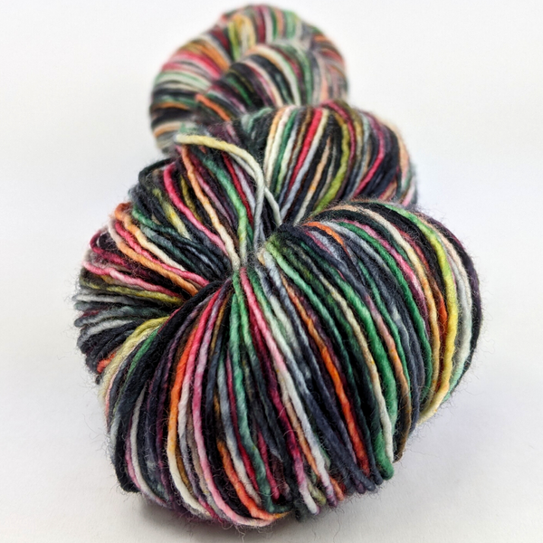 Knitcircus Yarns: King of the Coop 100g Handpainted skein, Spectacular, ready to ship yarn