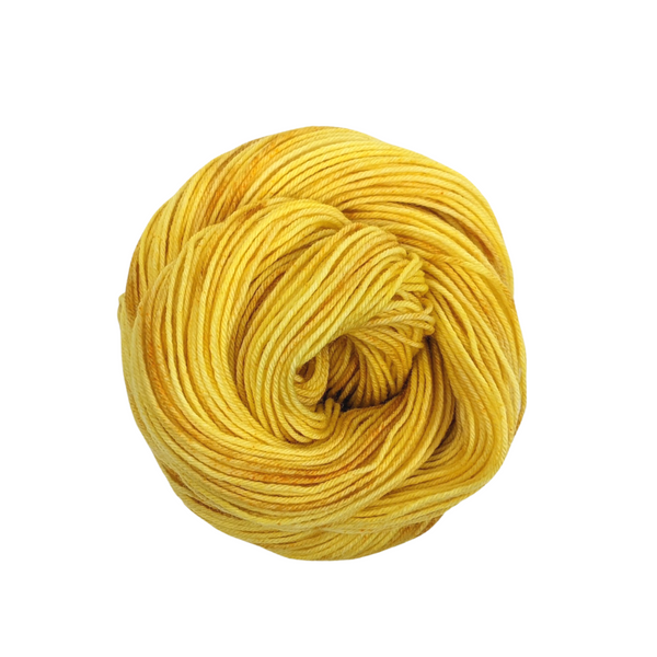 Knitcircus Yarns: Yellow Brick Road 50g Kettle-Dyed Semi-Solid skein, Greatest of Ease, ready to ship yarn