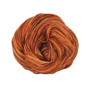 Knitcircus Yarns: The Great Pumpkin 50g Speckled Handpaint skein, Daring, ready to ship yarn