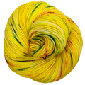 Knitcircus Yarns: Pineapple Under the Sea 100g Speckled Handpaint skein, Breathtaking BFL, ready to ship yarn