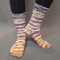 Knitcircus Yarns: Something Wicked Impressionist Matching Socks Set (medium), Greatest of Ease, choose your cakes, ready to ship yarn