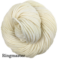 Knitcircus Yarns: Creamy Sheep skeins, dyed to order yarn