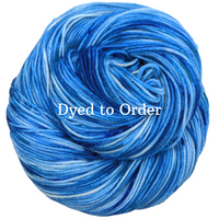 Knitcircus Yarns: West Coast Speckled Handpaint Skeins, dyed to order yarn