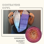 z - Contravene Cowl Yarn Pack, pattern not included, ready to ship