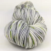 Knitcircus Yarns: Blarney Stone 100g Speckled Handpaint skein, Daring, ready to ship yarn