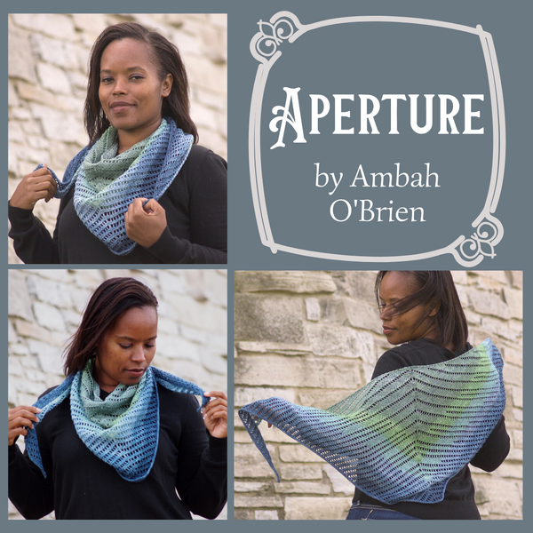 Aperture Shawl Kit, dyed to order