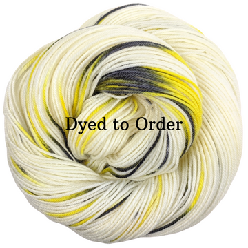 Knitcircus Yarns: Flight of the Bumblebee Speckled Skeins, dyed to order yarn
