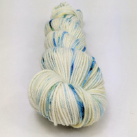 Knitcircus Yarns: Cultured 100g Speckled Handpaint skein, Divine, ready to ship yarn