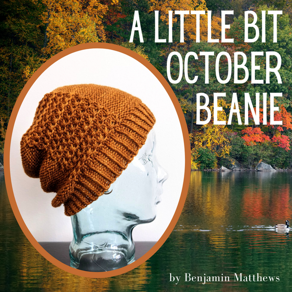 A Little Bit October Beanie Yarn Pack, pattern not included, ready to ship