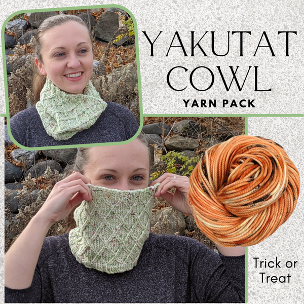 Yakutat Cowl Yarn Pack, pattern not included, ready to ship