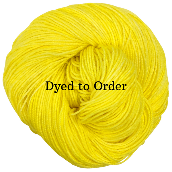 Knitcircus Yarns: Lemon Drop Kettle-Dyed Semi-Solid skeins, dyed to order yarn