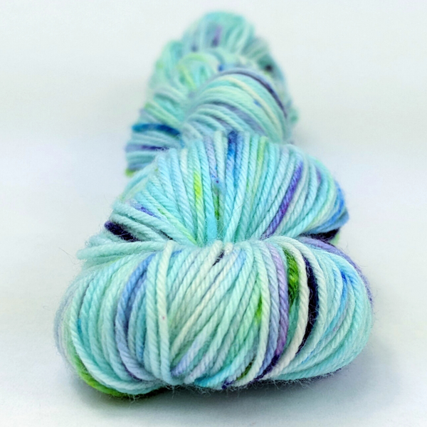 Knitcircus Yarns: Media Darling 50g Speckled Handpaint skein, Greatest of Ease, ready to ship yarn