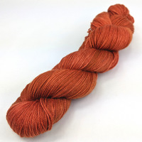 Knitcircus Yarns: Brick in the Wall 100g Kettle-Dyed Semi-Solid skein, Opulence, ready to ship yarn