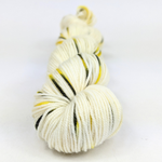 Knitcircus Yarns: Flight of the Bumblebee 50g Speckled Handpaint skein, Trampoline, ready to ship yarn