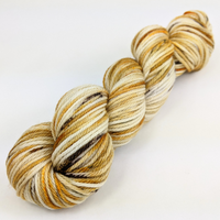 Knitcircus Yarns: Winging It 100g Speckled Handpaint skein, Ringmaster, ready to ship yarn